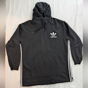 Unisex Adidas Fleece Longline Hoodie